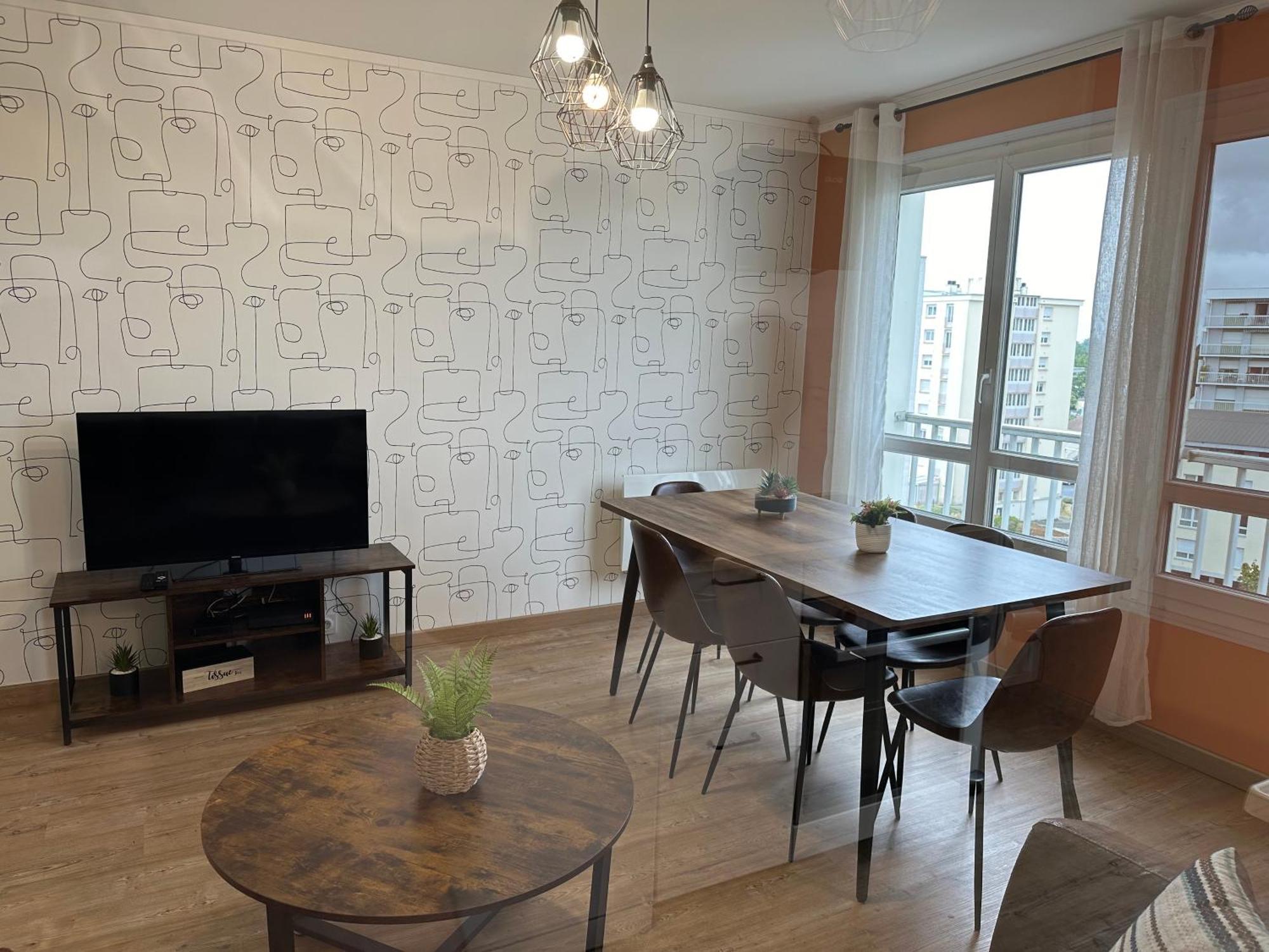 Le Grand Parc 13 - 2 Chambres - Wifi - Parking Châteauroux Eksteriør billede